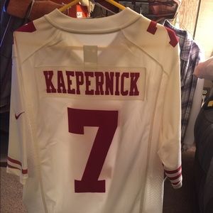 White Colin Kaepernik Jersey